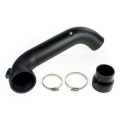 3" Black Aluminum Intake Turbo Charge Pipe Cooling Kit For 2011 - 12 BM W N55 135i 335i